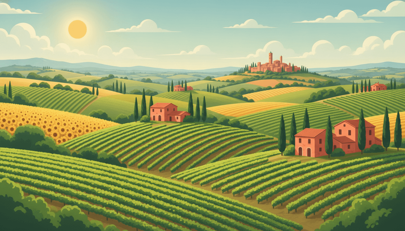 Florence, Italy to Greve in Chianti, Italy