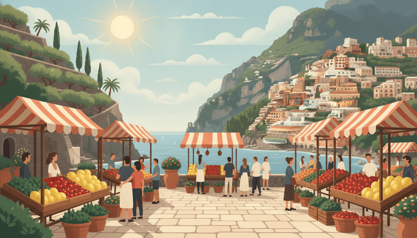Naples, Italy to Amalfi, Italy
