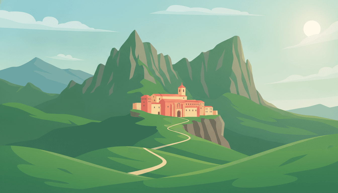 Barcelona, Spain to Montserrat, Catalonia, Spain