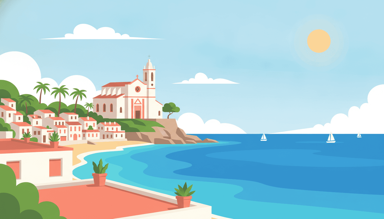 Barcelona, Spain to Sitges, Spain