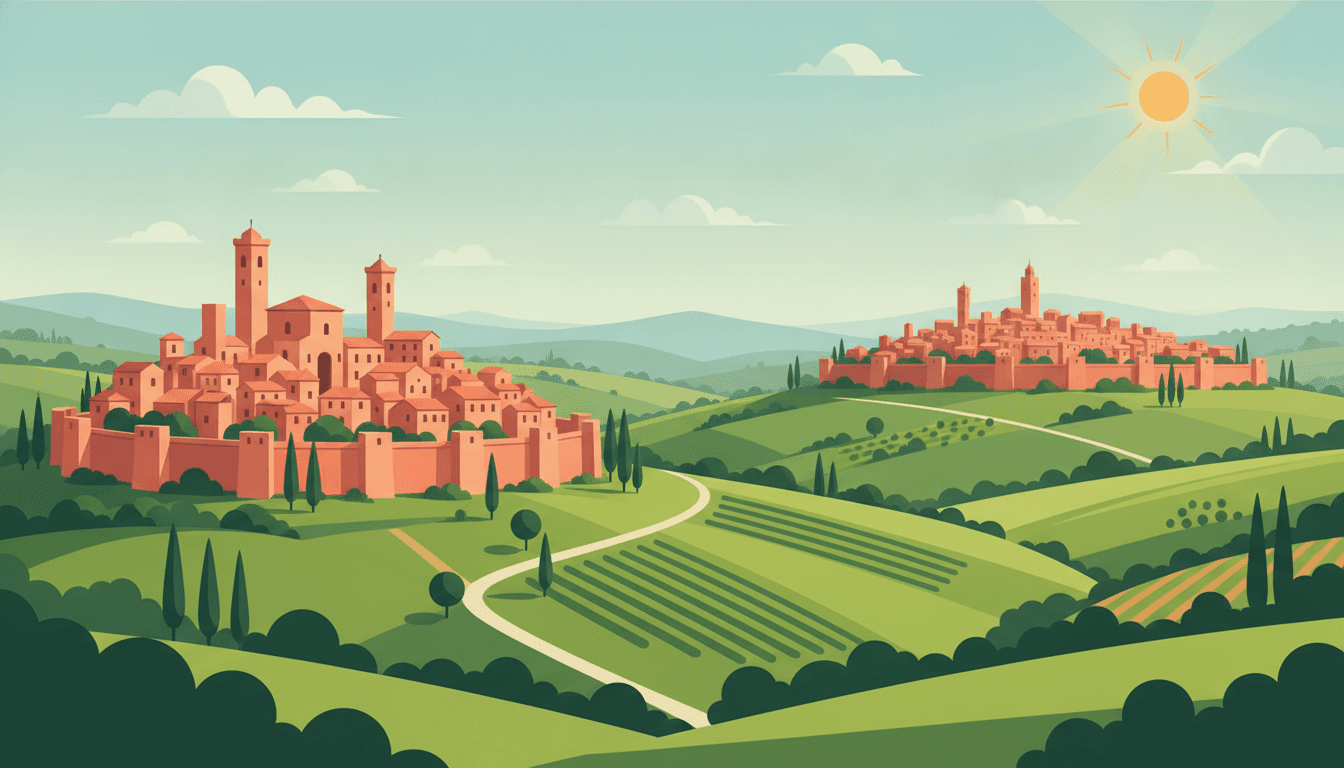 Florence, Italy to Arezzo, Italy