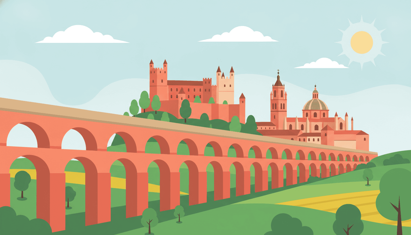 Madrid, Spain to Segovia, Spain