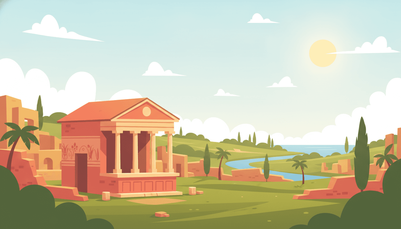 Rome, Italy to Ostia Antica, Rome, Italy